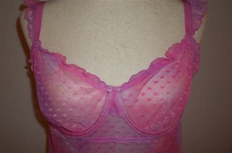 Torrid Pink Sheer Ruffled Teddy NWT Plus Size X Absolutely Darling Lingerie Etsy