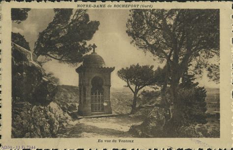 Rochefort Du Gard Sanctuaire Notre Dame De Gr Ce En Vue Du Ventoux