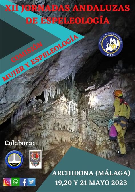 Mujer Y Espeleolog A Federaci N Andaluza De Espeleolog A Y