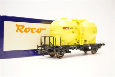 Roco Sbb Silowagen Ucs Gelb Kaufen Auf Ricardo