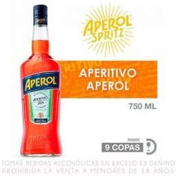 Aperol Barbieri Aperitivo Botella Ml