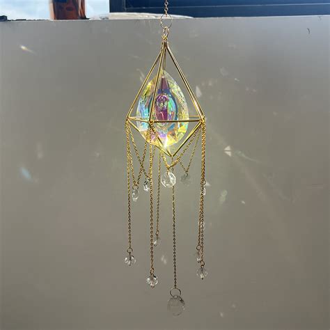 Dropshipping Handmade Hanging Sun Catcher For Window K Rainbow Maker