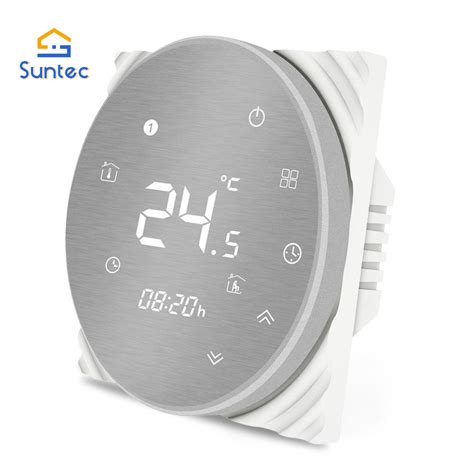 Programmable Thermostat With Touchscreen Display And Wi Fi Connectivity