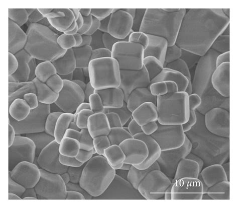 Sem Micrographs Showing Different Obtained Sizes Of Nacl Sequence