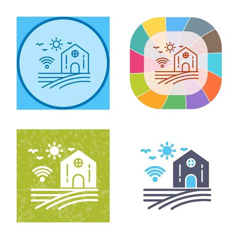 Smart Farm Vector Icon 34411880 Vector Art At Vecteezy