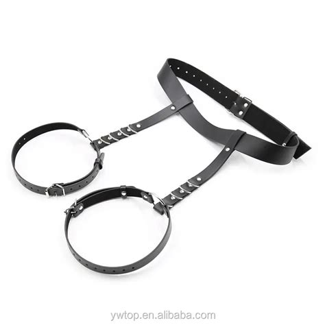 Women Sexy Harness Panties Thigh Belt Pu Leather Black Leg Bondage Lingerie Punk Harajuku