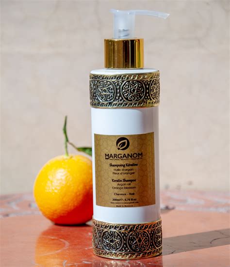 Argan Oil And Orange Blossom Keratin Shampoo Blended With Argan Oil