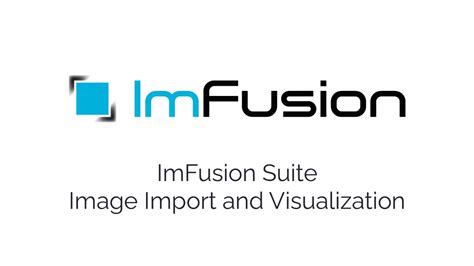 Effortlessly Import And Visualize Medical Imaging Data With ImFusion