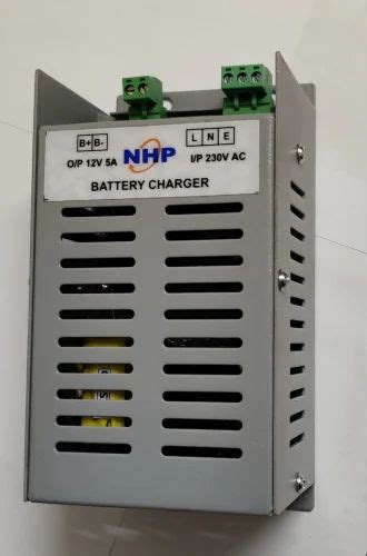 Nhp 12v 5a Battery Charger At Rs 800 Rechargeable Battery With