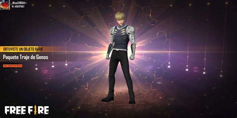 Genos Skin Free Fire X One Punch Man Free