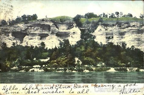 Bluffs Along The Mississippi River Alton Illinois Alton Mississippi