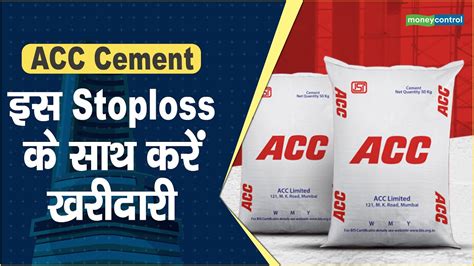 Acc Cement Share Price Stoploss Hot Stocks