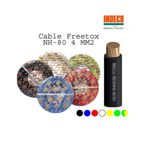 CABLE NH 80 4MM2 INDECO D Y W Negociaciones Olarte SAC