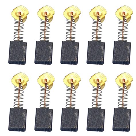 10 Pack Electric Replacement Motor Carbon Brushes For Power Tools 65x135x18mm