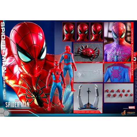 Spider Man MK IV Suit VGM43 Hot Toys TOYz Mô hình cao cấp mô hình chính hãng
