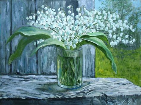 Безродных Александр. Ландыши. 2015 | Pinturas