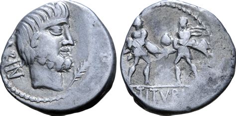 Numisbids Roma Numismatics Ltd E Sale Lot L Titurius L F