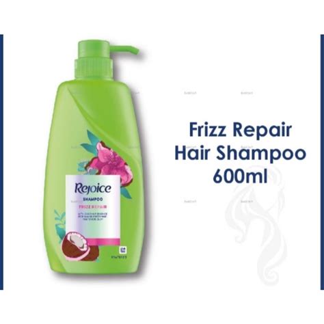 Rejoice Frizz Repair Hair Shampoo 600ml Rich Soft Smooth Conditioner