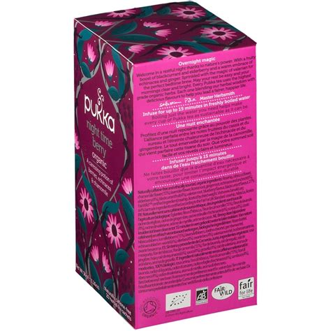 pukka Nuit Enchantée de Sureau 20 pc s Redcare Pharmacie