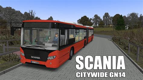 Omsi 2 Scania Citywide Gn14 With Mod Youtube