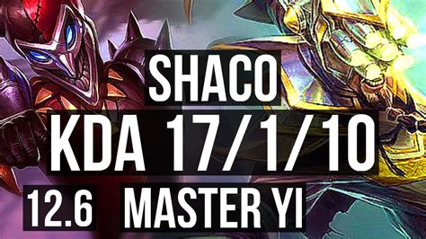 Shaco Vs Yi Jng Legendary M Mastery Games Euw