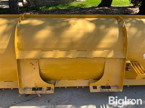 Caterpillar 10’ Snow Push Skid Steer Attachment BigIron Auctions