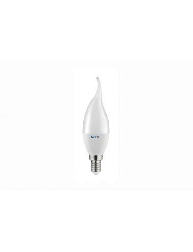 Bec Led Flacara E W W Lm Lumina Alba Naturala Gtv