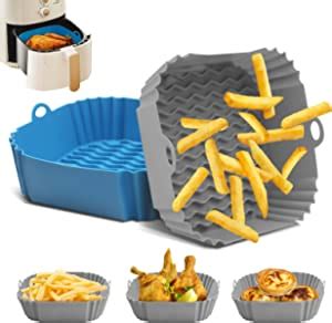 Silikonform F R Hei Luftfritteuse Pcs Silicone Air Fryer Liners