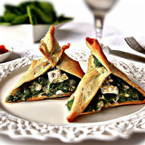 Spinach Feta And Sun Dried Tomato Phyllo Triangles Recipe Wise