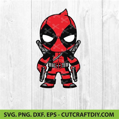 Deadpool Silhouette SVG