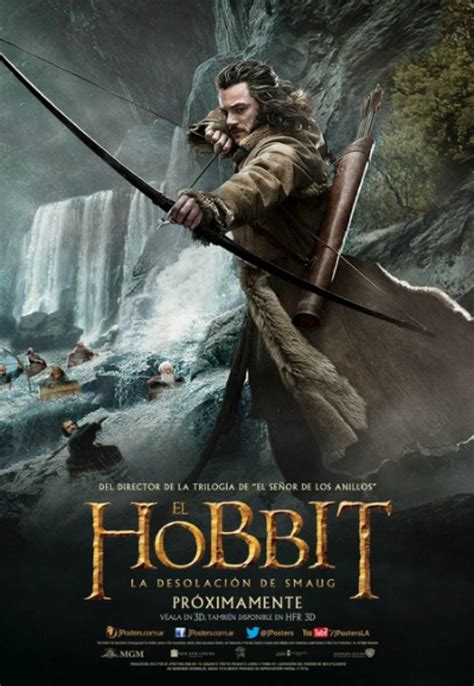 Nuevos pósteres para El Hobbit La desolación de Smaug Noche de Cine