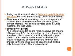 Turing machine | PPT