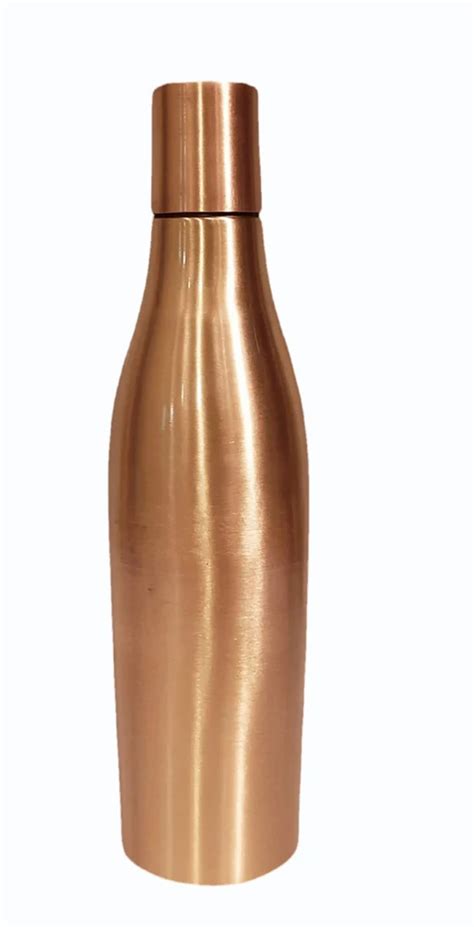 Glass 1000 ML Roundhill Leak Proof Copper Water Bottle At Rs 350 Piece