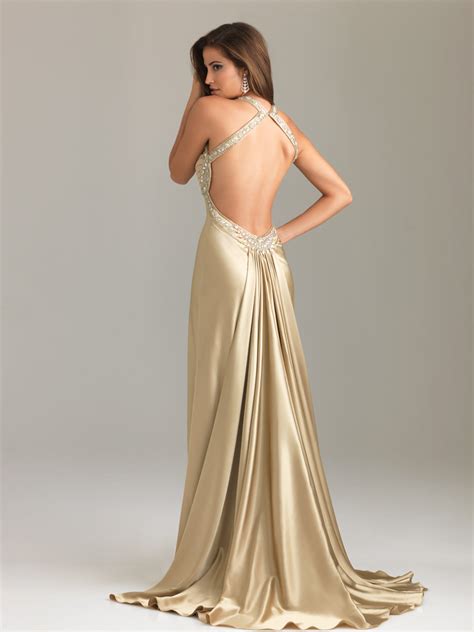 Backless Evening Gowns DressedUpGirl