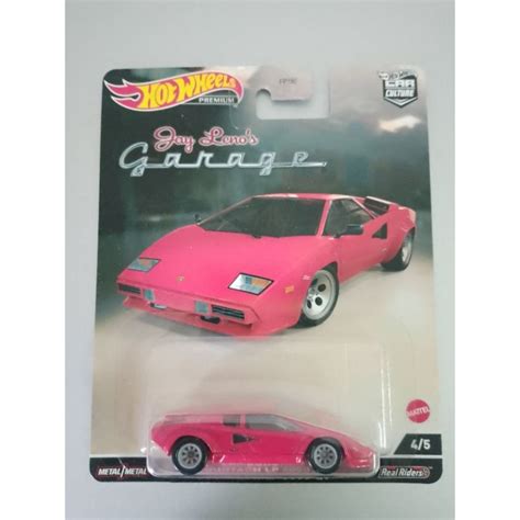Hot Wheels Lamborghini Countach Lp Qv Jay Leno Garage Shopee Malaysia