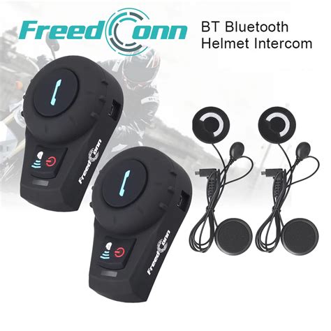 2 PCS FDCVB BT Interphone Bluetooth Motorbike Motorcycle Helmet