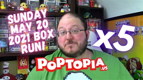 Tearing Into FIVE PopTopia Funko Pop Mystery Boxes May 30 2021 Box