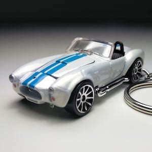 Shelby Cobra Hot Wheels Keychain Etsy