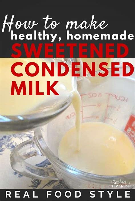 How To Make Your Own Healthy Ish Sweetened Condensed Milk Substitute