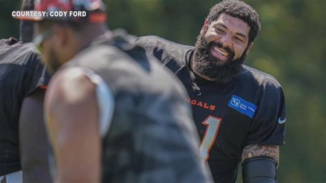 Bengals Ol Cody Ford Reacts To Pineville High Announcing Jersey