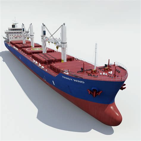 Cargo Ship 3D Model