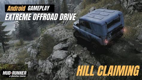 Mudrunner Extreme Hard Jeep Climbing Through Tough Road Extreme Off