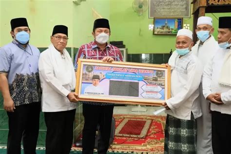 Herman Deru Andil Pemerintah Dalam Pembangunan Masjid Agar Tidak