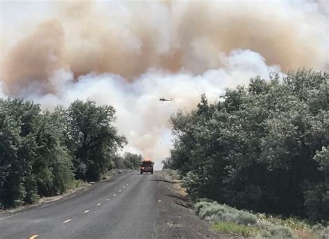 Grant County Wildfire Triggers Evacuations Torches 5000 Acres