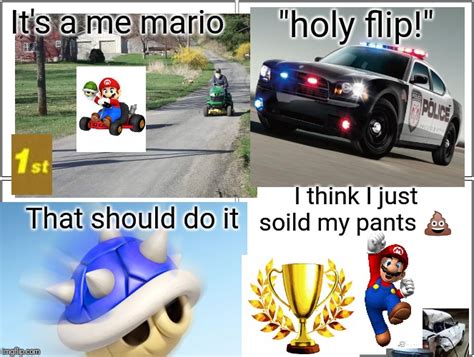 gaming mario kart Memes & GIFs - Imgflip