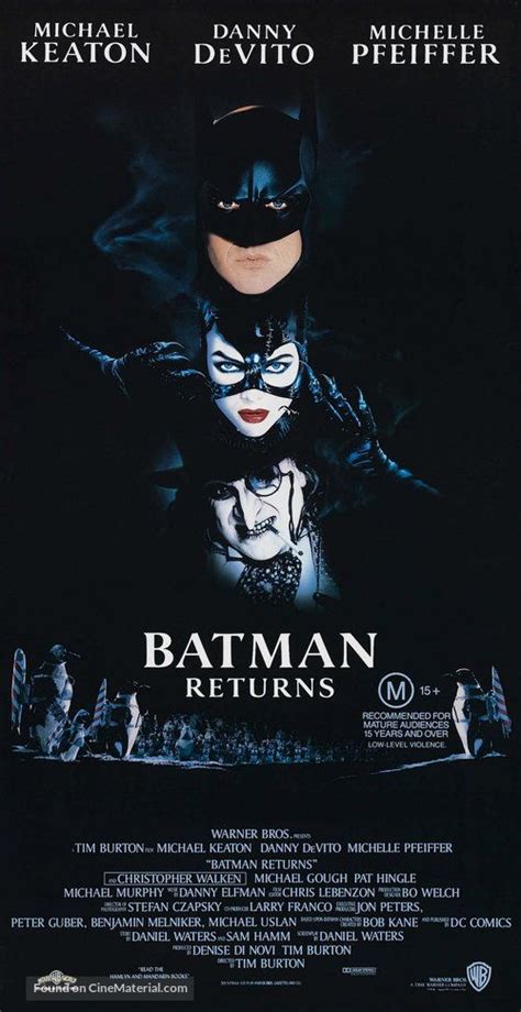 Batman Returns Batman Returns Australian Movie Poster