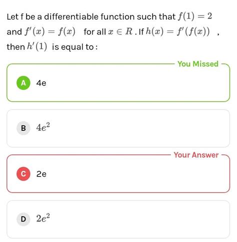 Let F Be A Differentiable Such That F And F Prime X F X All X