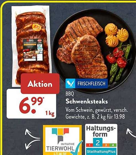 Bbq Schwenksteaks Angebot Bei Aldi S D Prospekte De