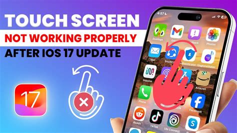 How To Fix Touch Screen Not Working Properly After Ios 17 Update Iphone Touch Not Responding