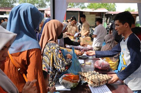 Tekan Inflasi Stabilisasi Harga Pangan Pasar Murah Dan Gerakan Pangan